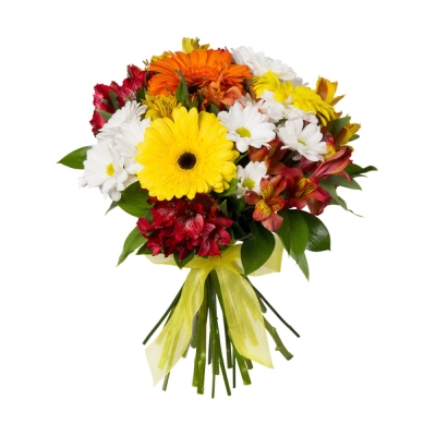 Букет «Красочный фонтан» — яркая симфония из альстромерий, гербер и хризантем Самара Самарская область Букет «Красочный фонтан» — яркая симфония из альстромерий, гербер и хризантем Самара Самарская область