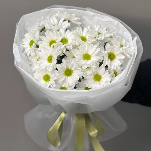 Букет «Ромашковый» – нежные белые хризантемы в деревенском стиле Самара Самарская область Букет «Ромашковый» – нежные белые хризантемы в деревенском стиле Самара Самарская область