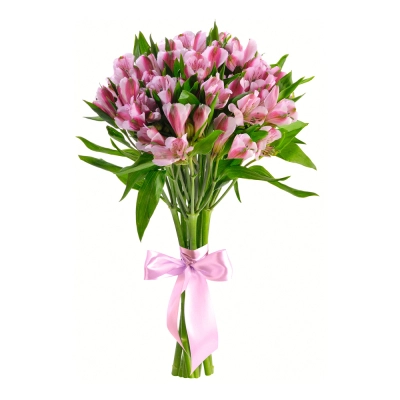 Букет «Хорошее настроение» из розовых альстромерий – солнечный подарок Самара Самарская область Букет «Хорошее настроение» из розовых альстромерий – солнечный подарок Самара Самарская область