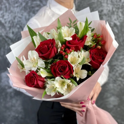 Букет «Нуар» – контраст страсти и нежности Самара Самарская область Букет «Нуар» – контраст страсти и нежности Самара Самарская область